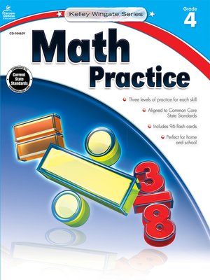 cover image of Math Practice, Grade 4